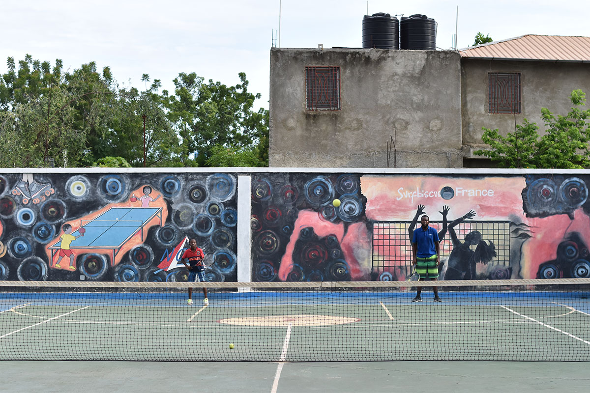 jeanpaulsaintfleur Marina Tennis Club, Jacmel 2